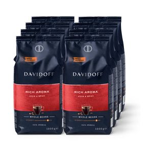 DAVIDOFF CAFÉ Rich Aroma - 8 x 1 kg zrnkovej kávy vyobraziť