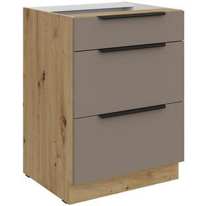 Kuchynská skrinka Aria-Ta/Ar Anti Fingerprint 60d 3s Bb vyobraziť