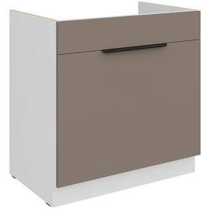 Kuchynská skrinka Aria-Ta/Wh Anti Fingerprint 80zl 1s Bb vyobraziť