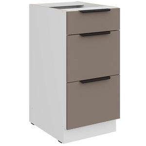 Kuchynská skrinka Aria-Ta/Wh Anti Fingerprint 40d 3s Bb vyobraziť