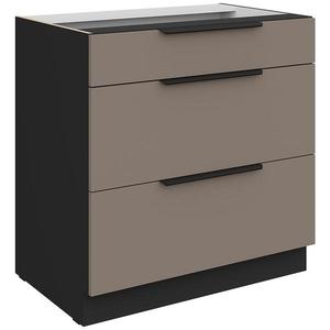 Kuchynská skrinka Aria-Ta/Bl Anti Fingerprint 80d 3s Bb vyobraziť