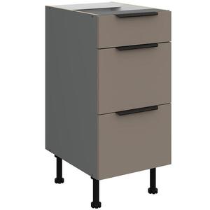 Kuchynská skrinka Aria-Ta/Ant Anti Fingerprint 40d 3s Bb vyobraziť