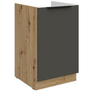 Kuchynská skrinka Aria-Gr/Ar Anti Fingerprint 50zl 1f Bb vyobraziť