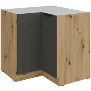 Kuchynská skrinka Aria-Gr/Ar Anti Fingerprint 90x90 Dn 2f Bb vyobraziť