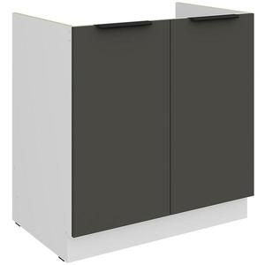 Kuchynská skrinka Aria-Gr/Wh Anti Fingerprint 80zl 2f Bb vyobraziť