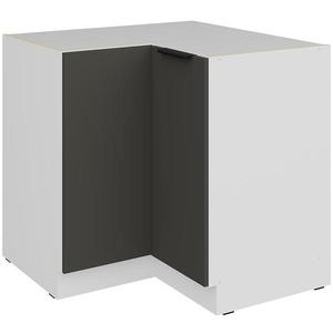 Kuchynská skrinka Aria-Gr/Wh Anti Fingerprint 90x90 Dn 2f Bb vyobraziť