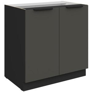 Kuchynská skrinka Aria-Gr/Bl Anti Fingerprint 80d 2f Bb vyobraziť