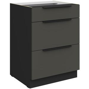 Kuchynská skrinka Aria-Gr/Bl Anti Fingerprint 60d 3s Bb vyobraziť