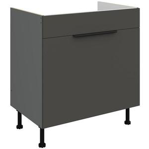 Kuchynská skrinka Aria-Gr/Ant Anti Fingerprint 80zl 1s Bb vyobraziť