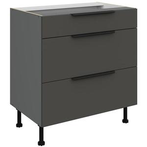 Kuchynská skrinka Aria-Gr/Ant Anti Fingerprint 80d 3s Bb vyobraziť