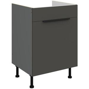 Kuchynská skrinka Aria-Gr/Ant Anti Fingerprint 60zl 1s Bb vyobraziť