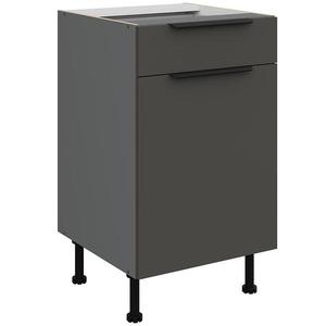 Kuchynská skrinka Aria-Gr/Ant Anti Fingerprint 50d 1f 1s Bb vyobraziť