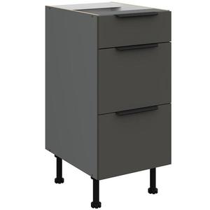 Kuchynská skrinka Aria-Gr/Ant Anti Fingerprint 40d 3s Bb vyobraziť