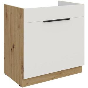 Kuchynská skrinka Aria-Wh/Ar Anti Fingerprint 80zl 1s Bb vyobraziť