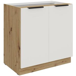 Kuchynská skrinka Aria-Wh/Ar Anti Fingerprint 80d 2f Bb vyobraziť