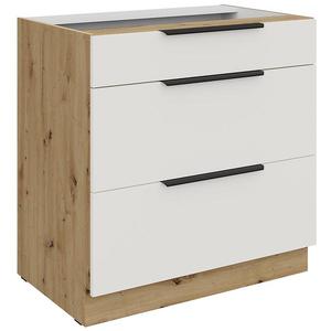 Kuchynská skrinka Aria-Wh/Ar Anti Fingerprint 80d 3s Bb vyobraziť