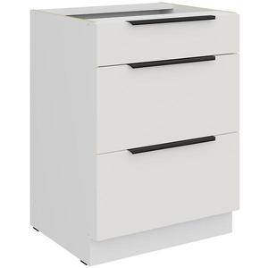 Kuchynská skrinka Aria-Wh/Wh Anti Fingerprint 60d 3s Bb vyobraziť