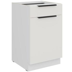 Kuchynská skrinka Aria-Wh/Wh Anti Fingerprint 50d 1f 1s Bb vyobraziť