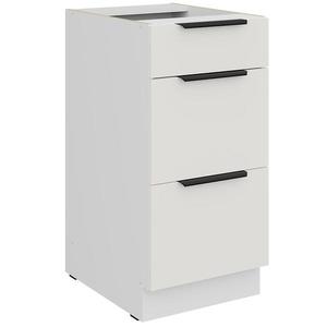 Kuchynská skrinka Aria-Wh/Wh Anti Fingerprint 40d 3s Bb vyobraziť