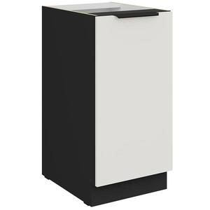 Kuchynská skrinka Aria-Wh/Bl Anti Fingerprint 40d 1f Bb vyobraziť