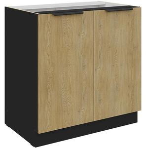 Kuchynská skrinka Cremona Bl 80d 2f Bb vyobraziť