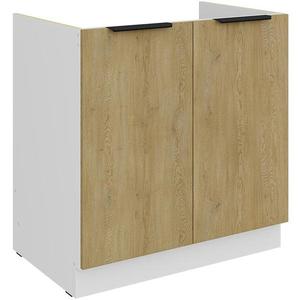 Kuchynská skrinka Cremona Wh 80zl 2f Bb vyobraziť