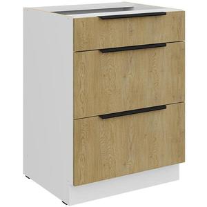 Kuchynská skrinka Cremona Wh 60d 3s Bb vyobraziť