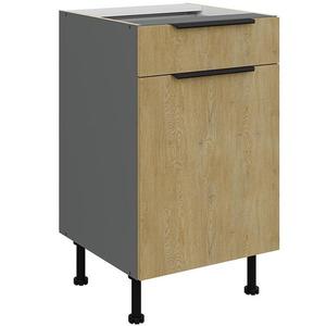 Kuchynská skrinka Cremona Ant 50d 1f 1s Bb vyobraziť