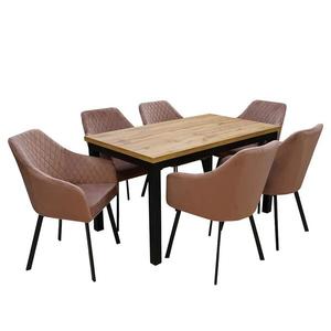 Jedálenská zostava1+6 Flora wotan/čierna vyobraziť