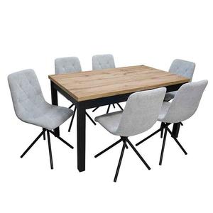 Jedálenská zostava1+6 Pako wotan/čierna vyobraziť