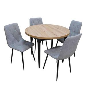 Jedálenská zostava1+4 Pluto artisan/čierna vyobraziť