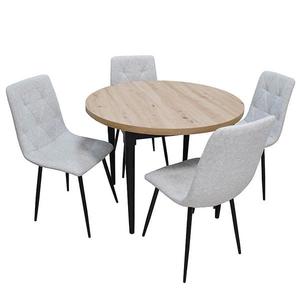 Jedálenská zostava1+4 Matylda artisan/čierna vyobraziť