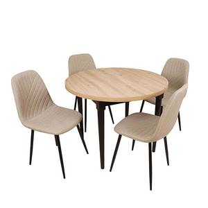 Jedálenská zostava1+4 Leti artisan/čierna vyobraziť