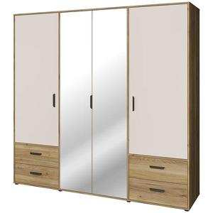 Skriňa Mokkaro Moks845-M802 2d2lud4sz Piesok/Dub Mauvella vyobraziť