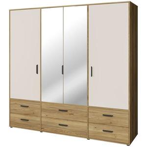 Skriňa Mokkaro Moks846-M802 2d2lud6sz Piesok/Dub Mauvella vyobraziť