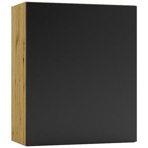 Kuchynská skrinka Cosmo Isabel W60 P/L Čierny hrášok/Dub Artisan vyobraziť