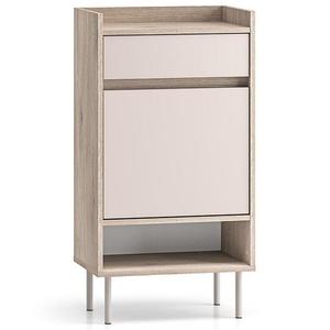 Skrinka na topánky Voco 04 dub cremona/cashmere vyobraziť