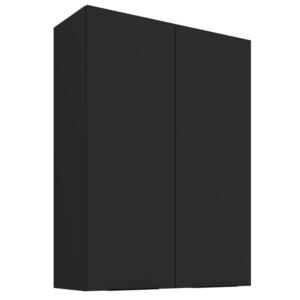 Skrinka do kuchyne Siena matná čierna 80G-108 2F vyobraziť