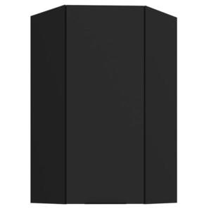 Skrinka do kuchyne Siena matná čierna 60x60 GN-108 1F (45°) vyobraziť