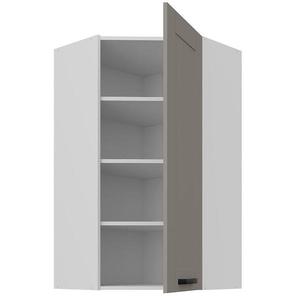 Skrinka do kuchyne Luna claygrey/biely 60x60 GN-108 1F (45°) vyobraziť