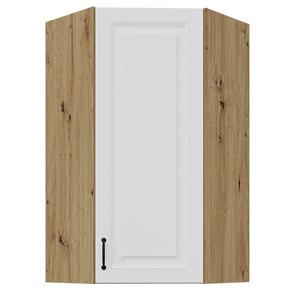 Skrinka do kuchyne Stilo biely/artisan 60x60 GN-108 1F (45°) vyobraziť