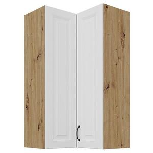 Skrinka do kuchyne Stilo biely/artisan 60x60 GN-108 2F (90°) vyobraziť