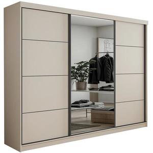 Skriňa Palermo 250 kašmír/zrkadlo vyobraziť