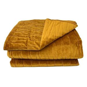 Prikrývka na posteľ Lido 220x250 cm horčicová Merkury Home vyobraziť
