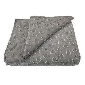 Prikrývka na posteľ Milo 170x220 svetlosivá Merkury Home vyobraziť