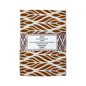 Obliečka Folk ecru/horčicová 70x80 Merkury Home vyobraziť