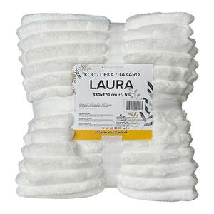 Deka Laura 130x170 cm 1 biela vyobraziť
