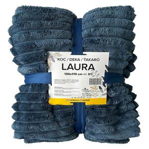 Deka Laura 130x170 cm 3 modrá vyobraziť
