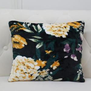 Obliečka na vankúš Ruža 40x40 cm tmavomodrá vyobraziť