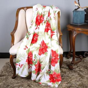 Deka Christmas 130x170 cm červená vyobraziť